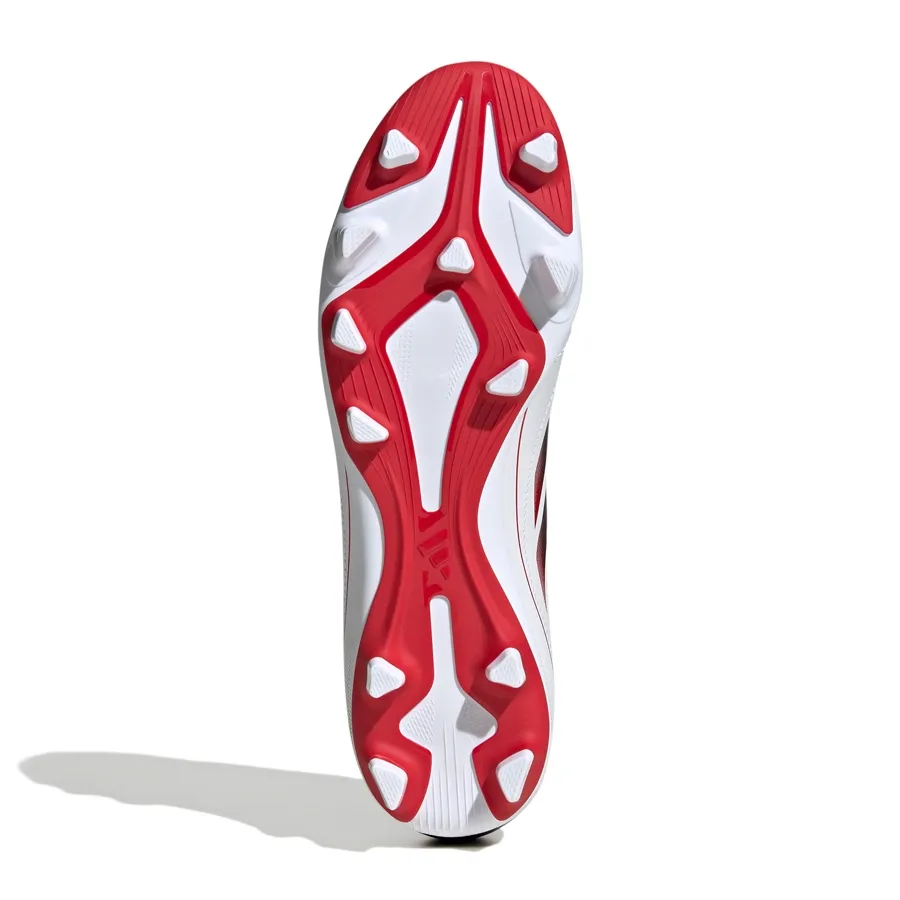 Imagen 4 de 7 de Botines adidas Goletto IX Fg/Mg-BLANCO/NEGRO/ROJO