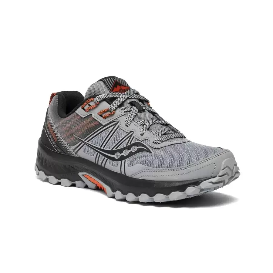 Imagen 3 de 5 de Zapatillas Saucony M Excursion Tr 14-GRIS/NEGRO/NARANJA