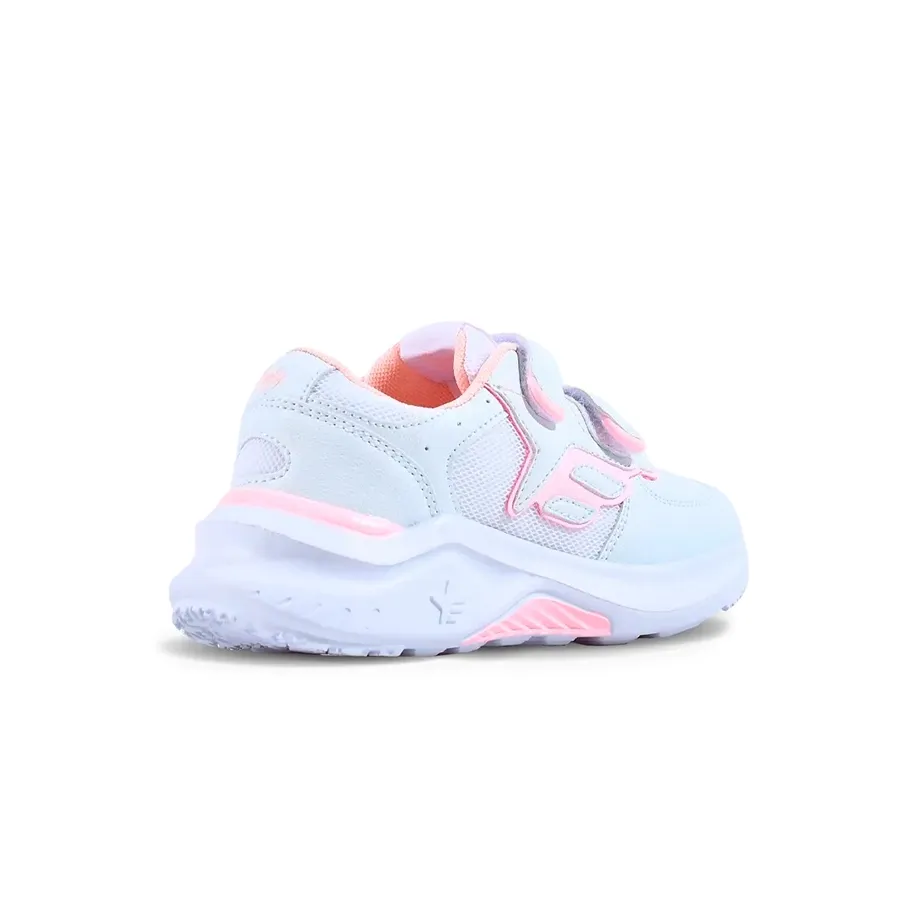 Imagen 2 de 3 de Zapatillas Footy Escolar Princeton-BLANCO/ROSA