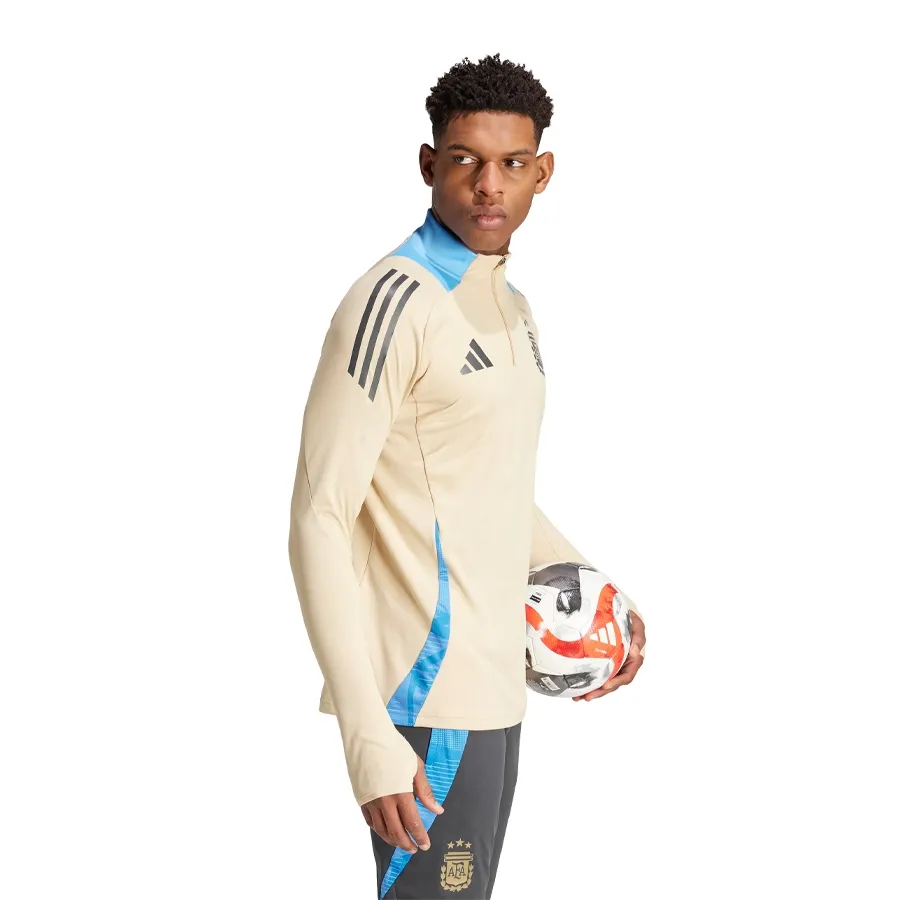 Imagen 2 de 6 de Buzo adidas Entrenamiento Afa-CRUDO/CELESTE