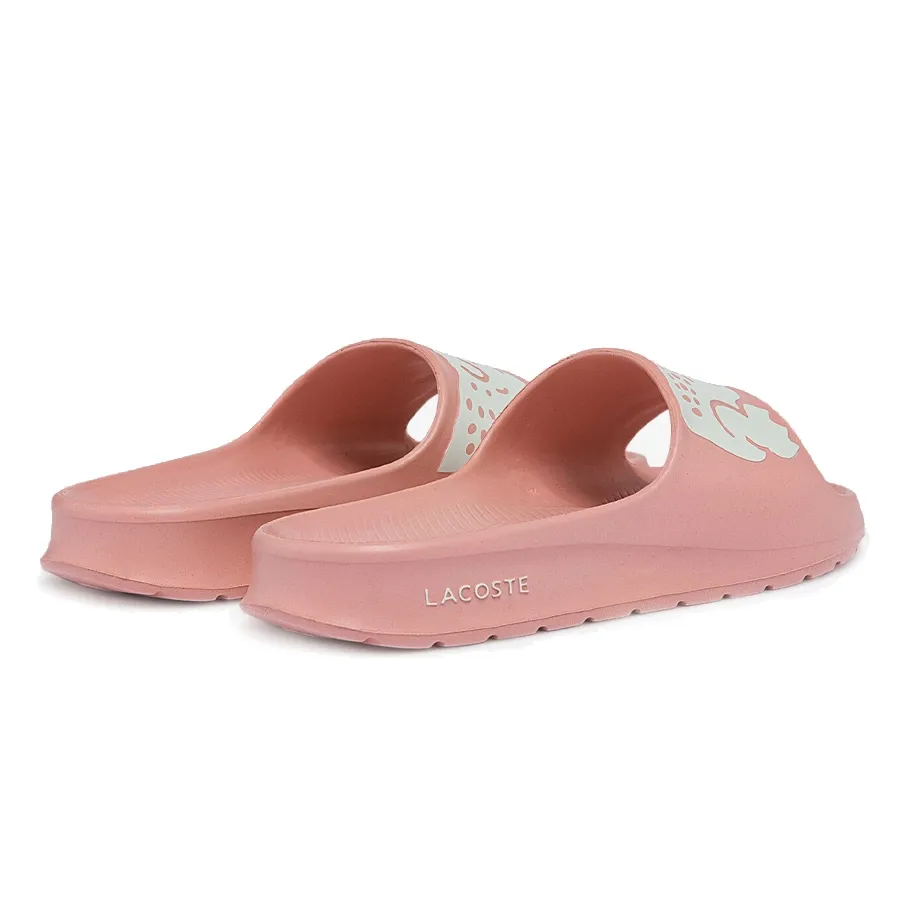 Imagen 2 de 6 de Ojotas Lacoste Bloom Slide 0721-ROSA/BLANCO