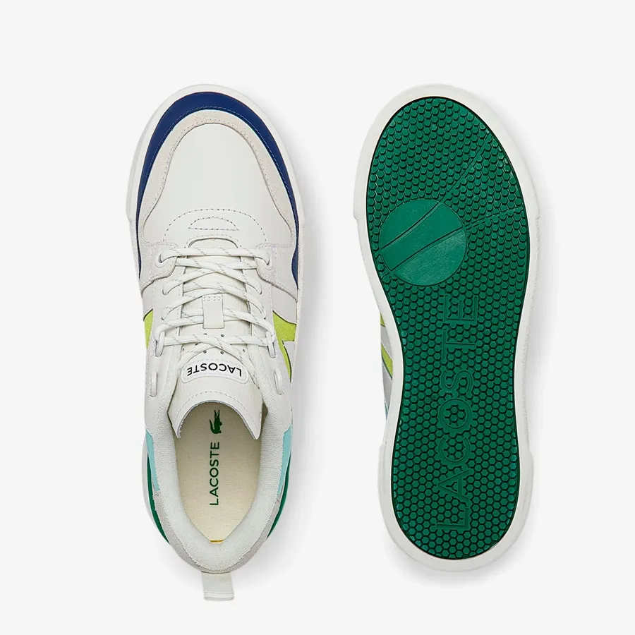 Imagen 5 de 6 de Zapatillas Lacoste L002-BEIGE/AZUL/VERDE