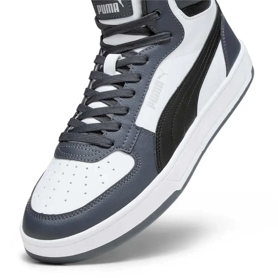 Imagen 2 de 5 de Zapatillas Puma Caven 2.0 Mid-GRIS/BLANCO/NEGRO