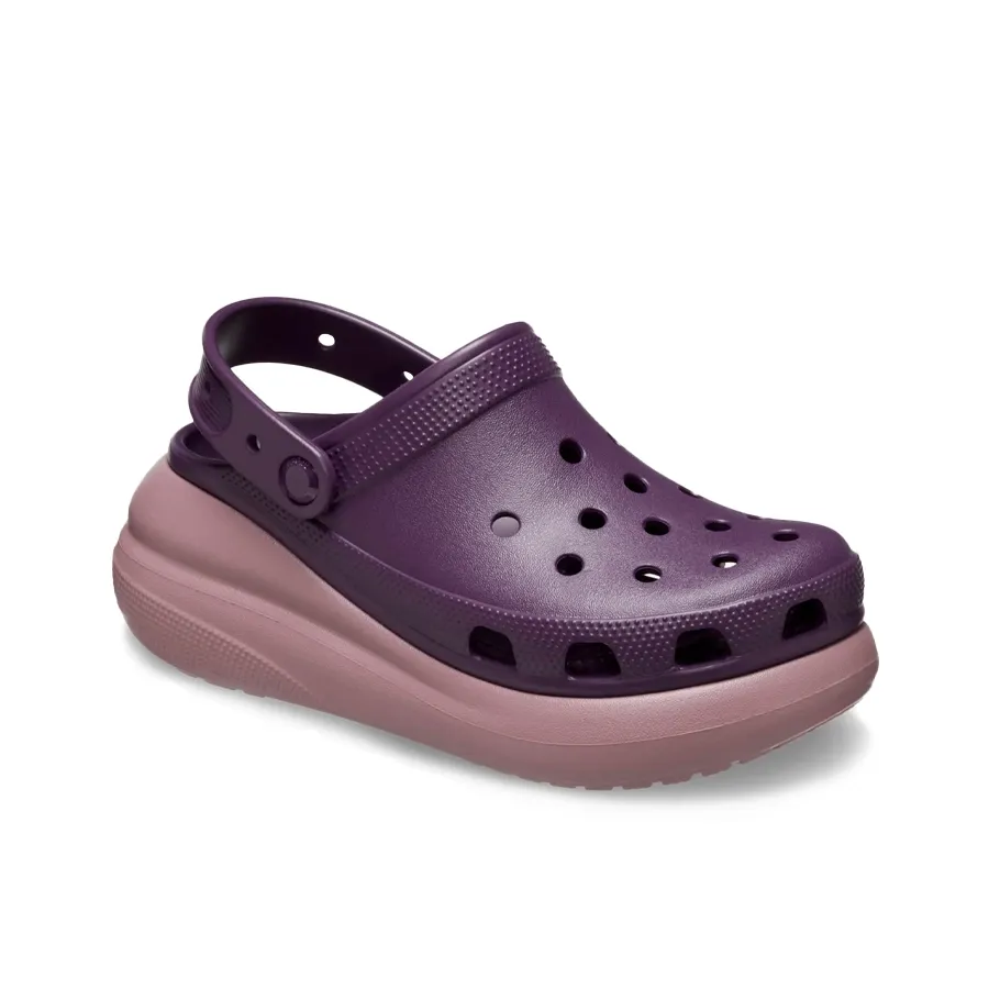 Imagen 1 de 6 de Sandalias Crocs Ojotas  Classic Crush Clog-VIOLETA