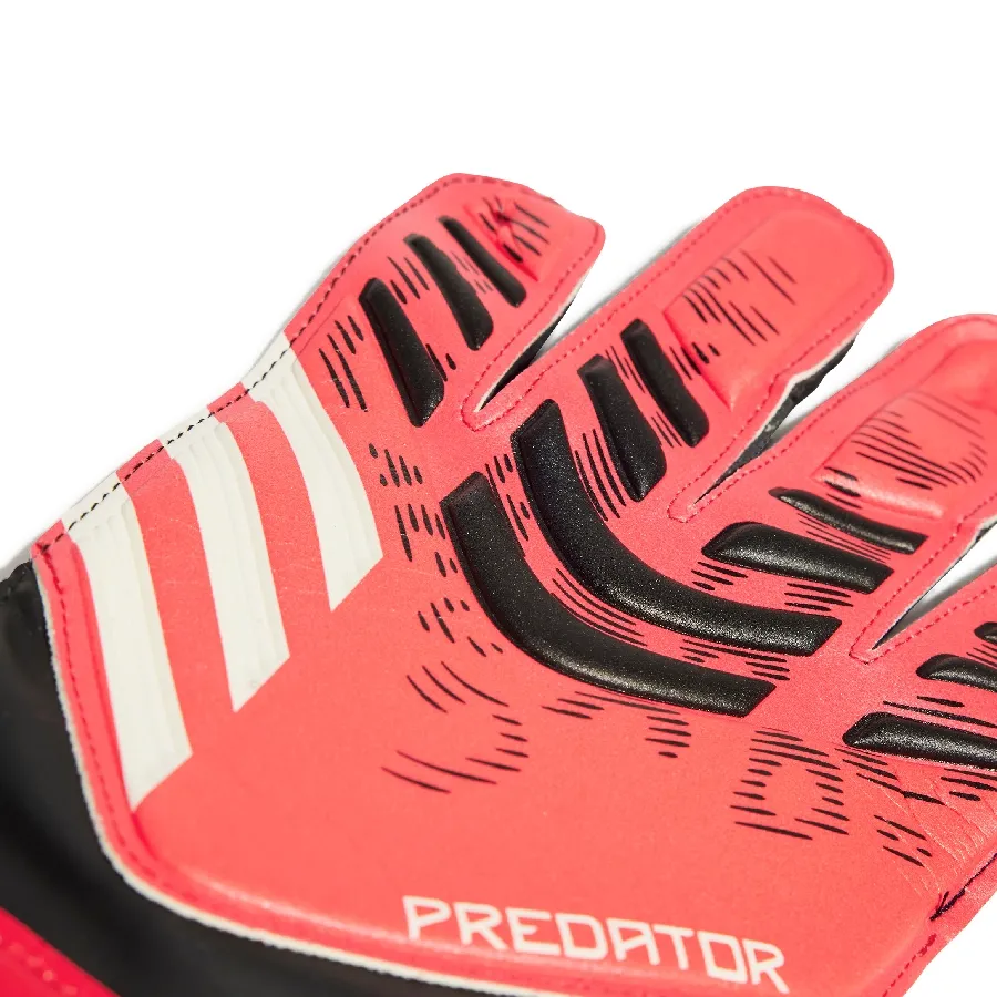 Imagen 3 de 5 de Guantes adidas Predator de Entrenamiento-ROJO/NEGRO/BLANCO