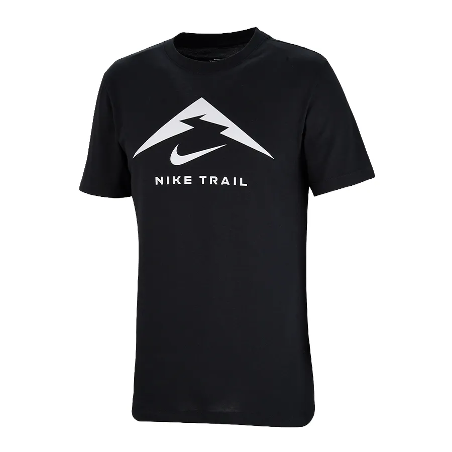 Imagen 0 de 3 de Remera Nike Df Tee Trail-NEGRO