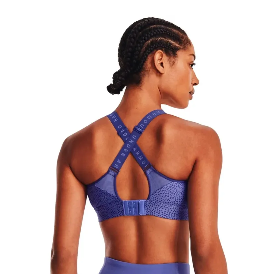 Imagen 3 de 4 de Top Under Armour Infinity High-LILA/MARINO