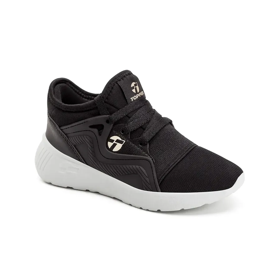 Imagen 1 de 5 de Zapatillas Topper Mamba Ii Kids-NEGRO/BEIGE