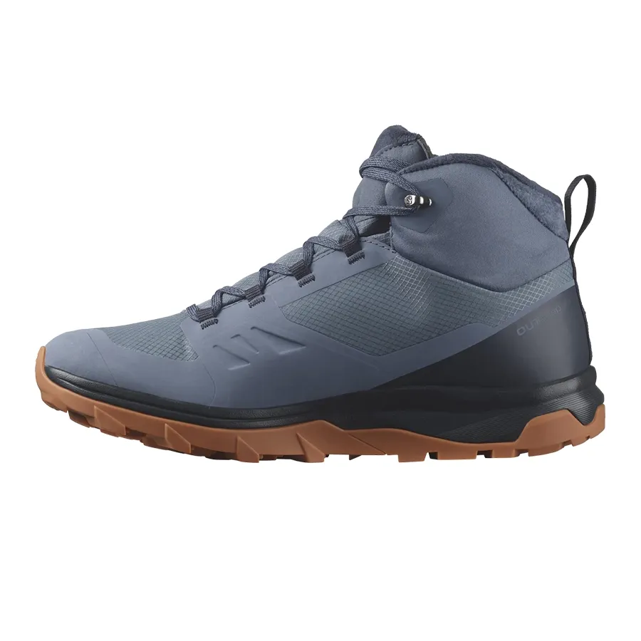 Imagen 2 de 5 de Botas Salomon Outsnap Cswp-GRIS CLARO/NEGRO
