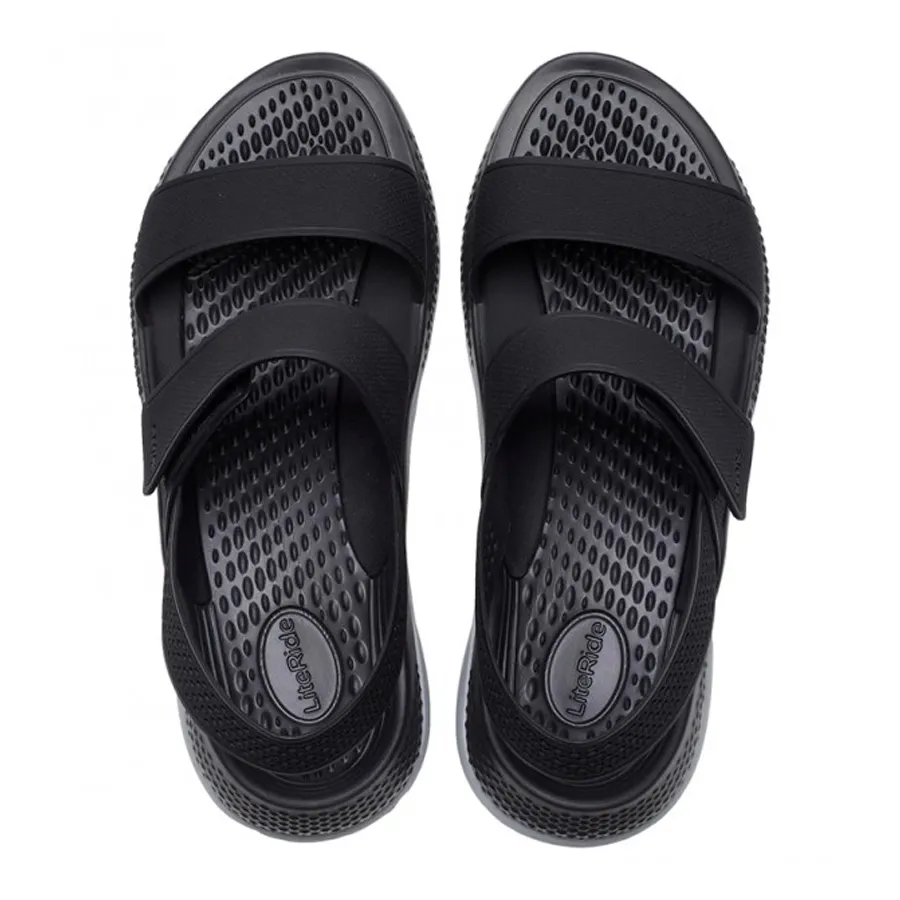 Imagen 3 de 5 de Sandalias Crocs Literide 360-NEGRO/GRIS