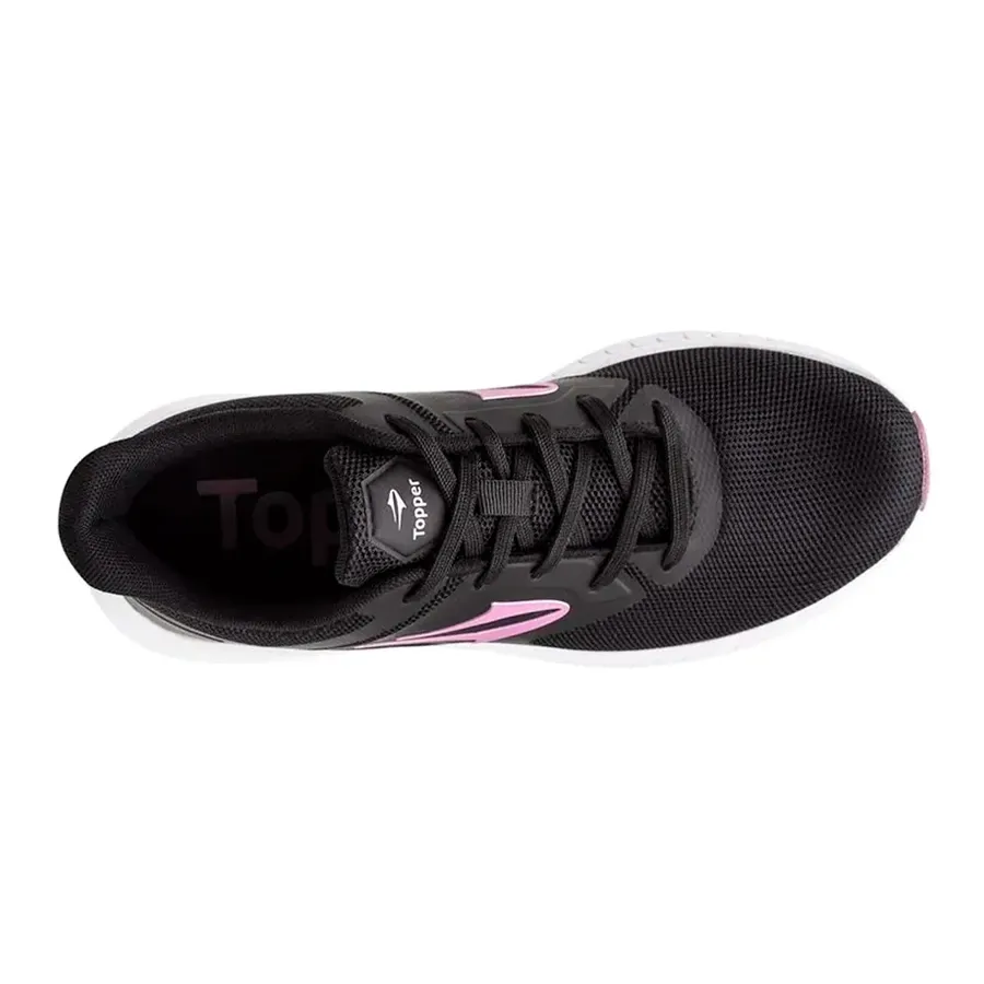 Imagen 1 de 4 de Zapatillas Topper Rack-NEGRO/ROSA