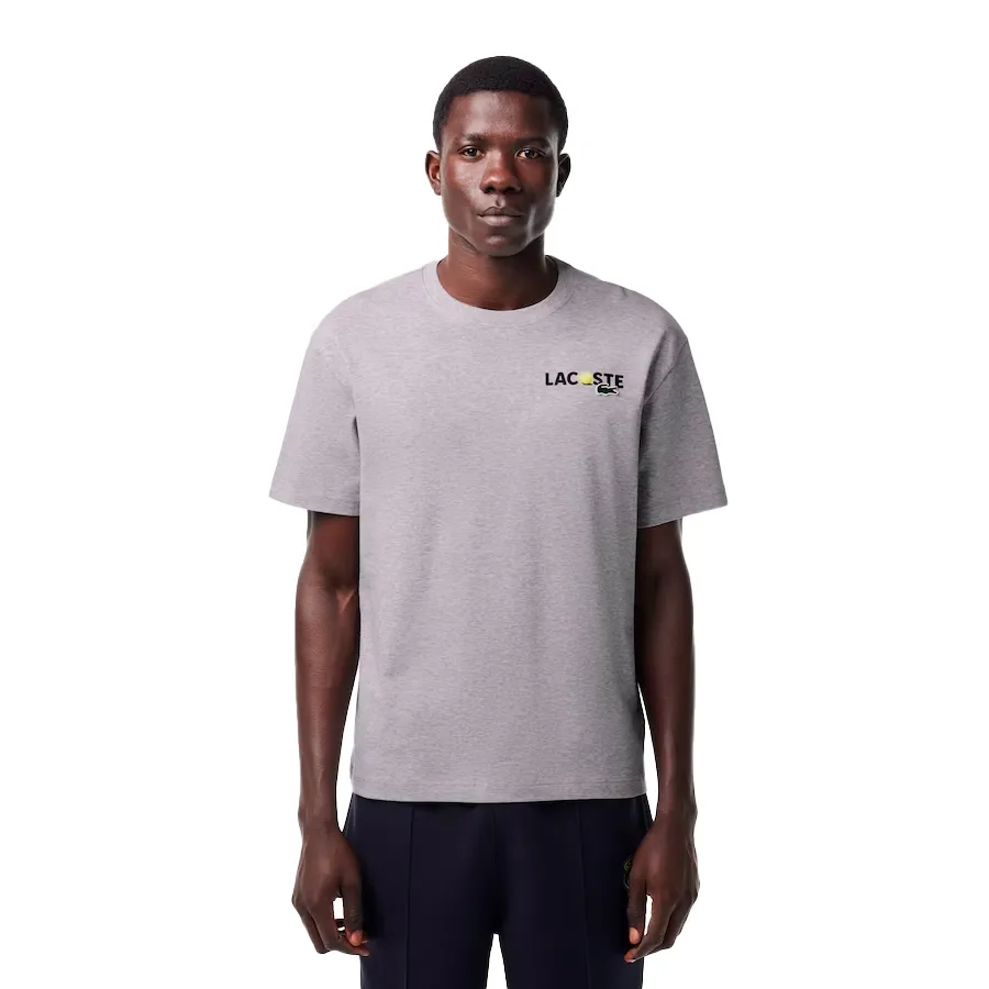 Imagen 0 de 3 de Remera Lacoste Estampada-GRIS