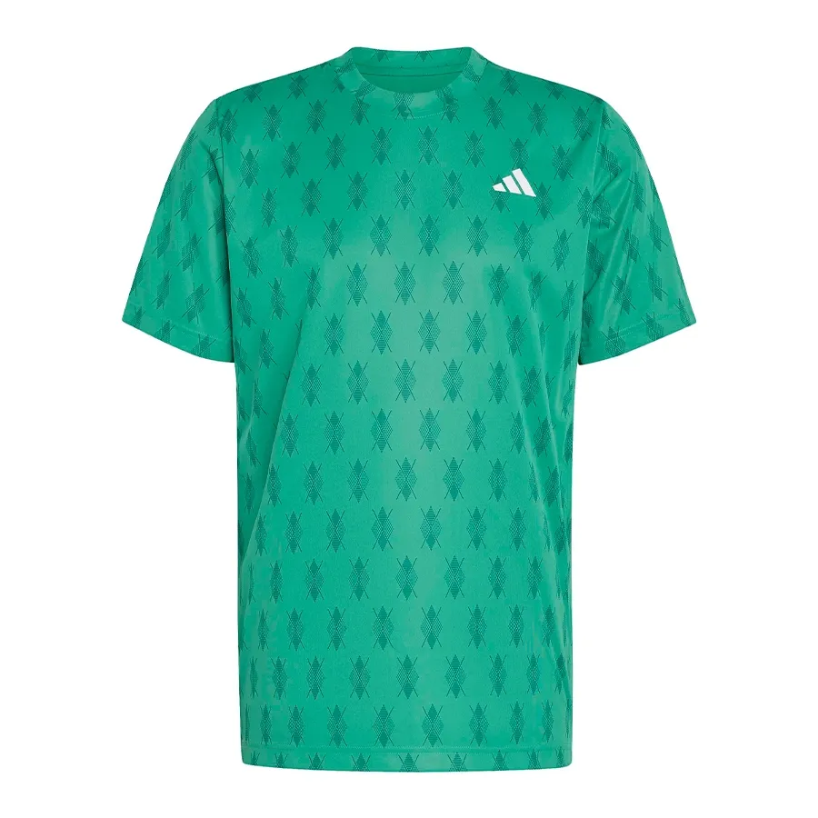 Imagen 2 de 5 de Remera adidas Club Tenis Climacool-VERDE