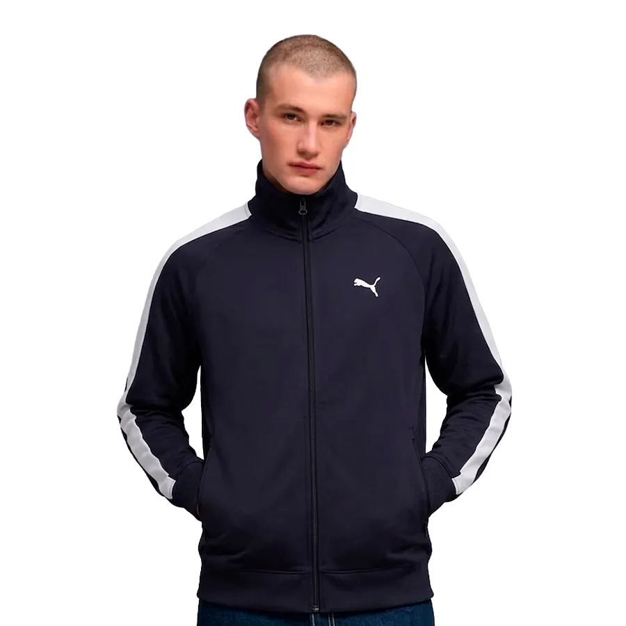 Imagen 0 de 3 de Campera Puma Essentials T7 Poly Track-MARINO/BLANCO