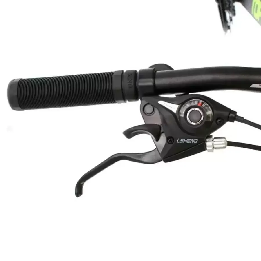 Imagen 4 de 5 de Bicicleta Mtb TopMega Regal Alum R29 21 Vel-NEGRO/AMARILLO