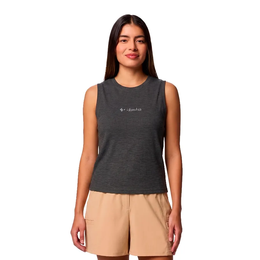 Imagen 0 de 3 de Musculosa Columbia High Neck Tank-NEGRO