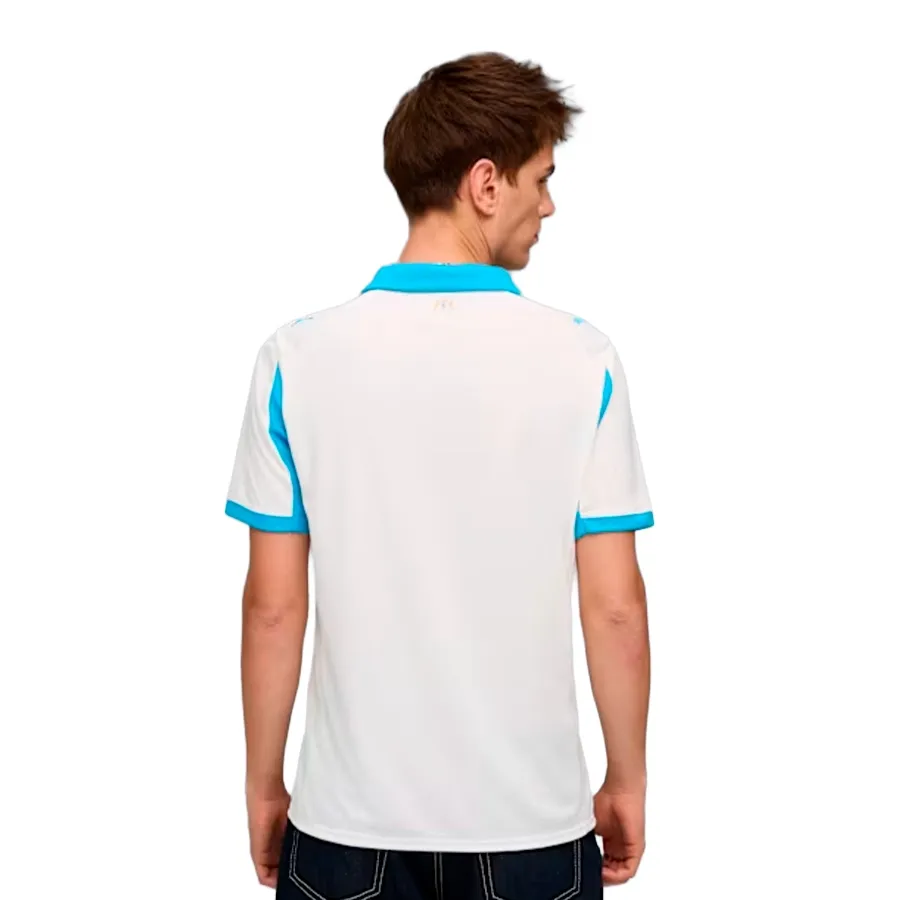 Imagen 1 de 5 de Camiseta Puma Olympique de Marseille-BLANCO/CELESTE