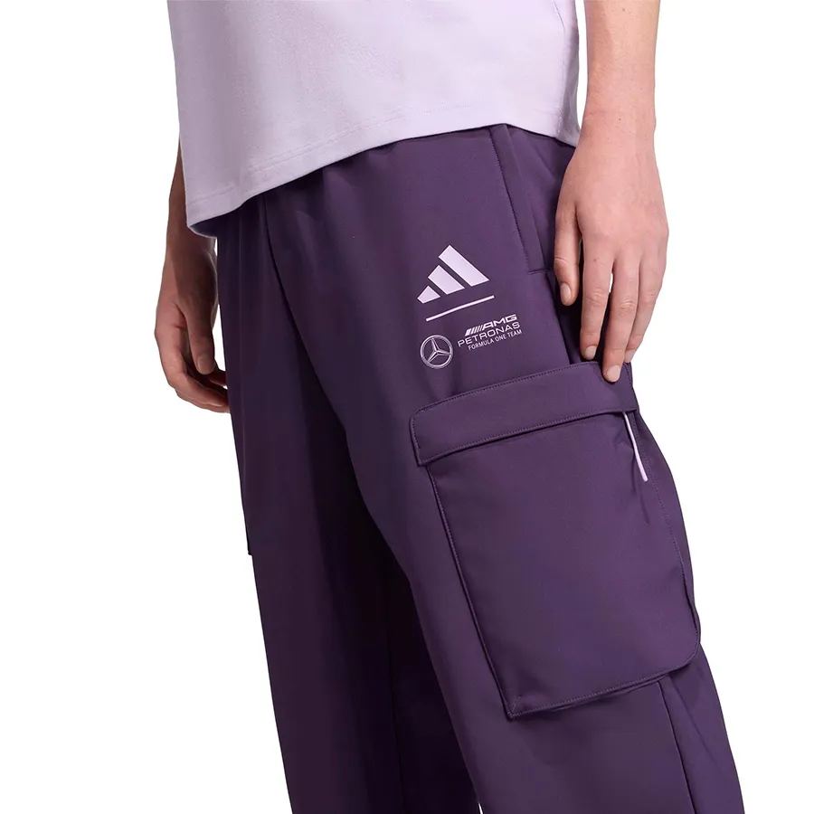Imagen 3 de 4 de Pantalón adidas Mercedes - Amg Petronas Formula One Team-MORADO