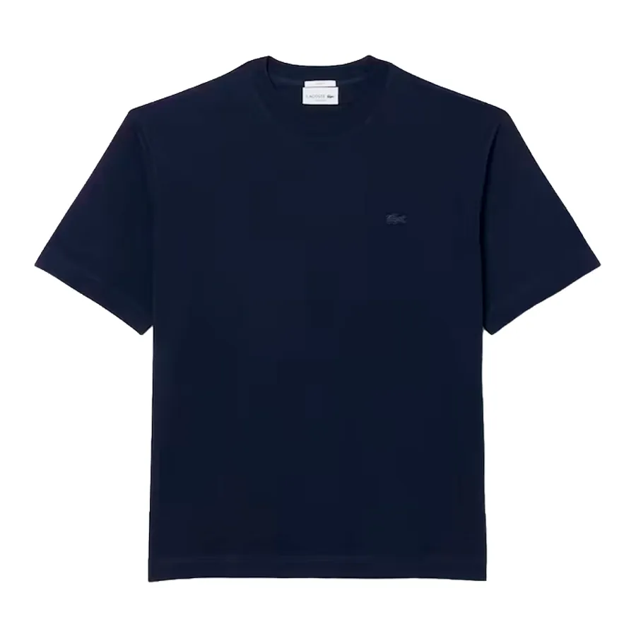 Imagen 2 de 5 de Remera Lacoste Tee Oversize-MARINO