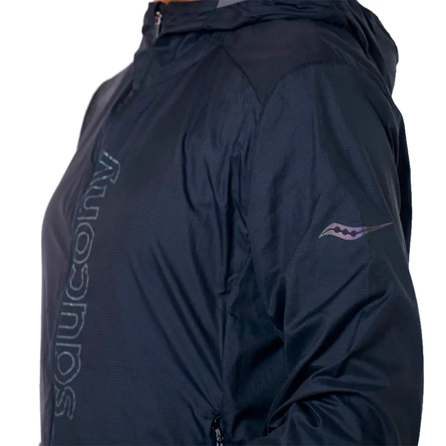 Imagen 2 de 4 de Campera Saucony Peregrine Packaway-NEGRO