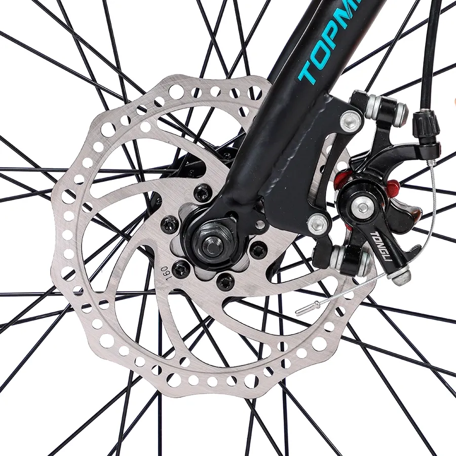 Imagen 9 de 10 de Bicicleta TopMega Slider R20-NEGRO/CELESTE