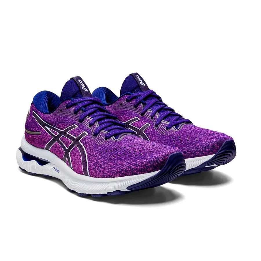 Imagen 2 de 5 de Zapatillas Asics Gel Nimbus 24 Standard-VIOLETA/NEGRO