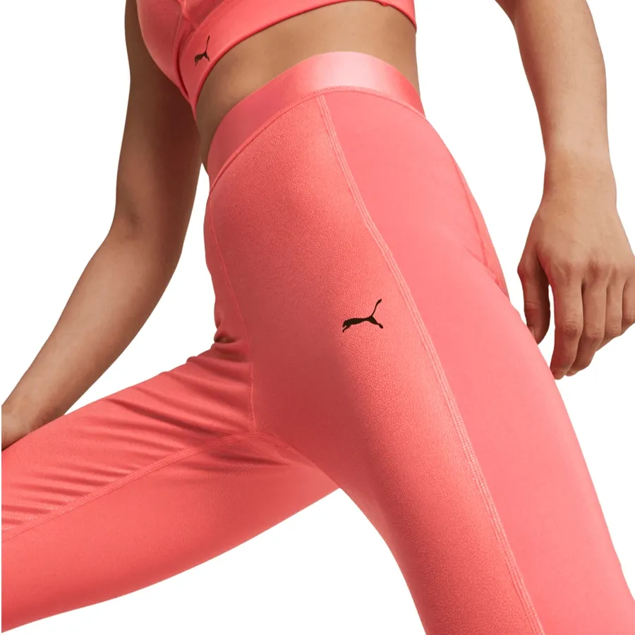 Imagen 3 de 5 de Calza Puma Elektro High Waist 7/8-BLANCO/BORDO