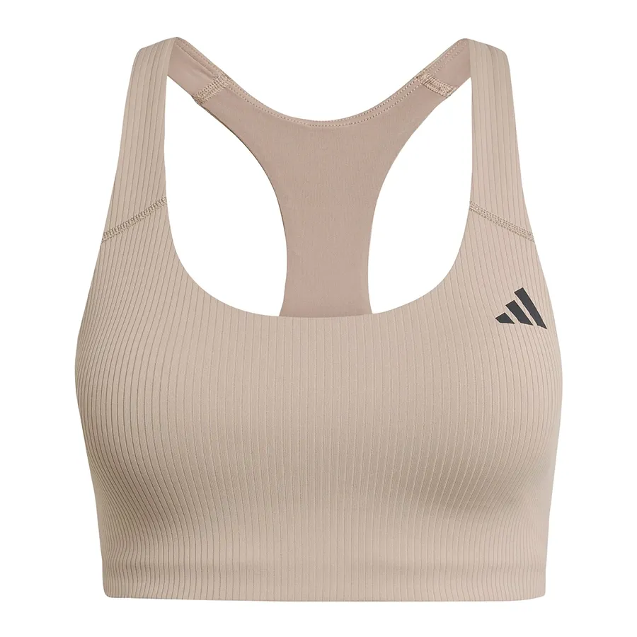 Imagen 3 de 4 de Top adidas Powerimpact Rib Soporte Medio-CAMEL