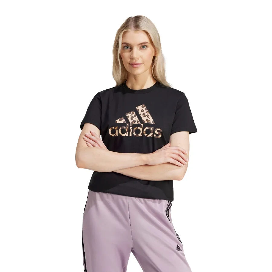 Imagen 1 de 5 de Remera adidas Animal Gt-NEGRO/LEOPARDO