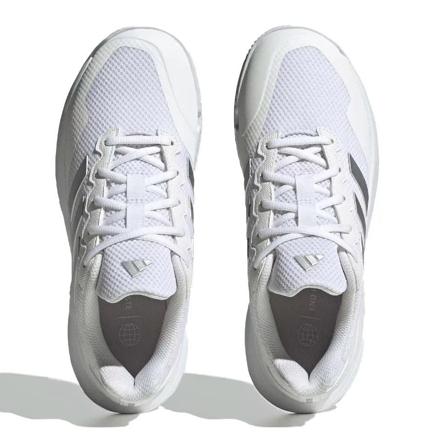 Imagen 5 de 9 de Zapatillas adidas Gamecourt 2-BLANCO/PLATA
