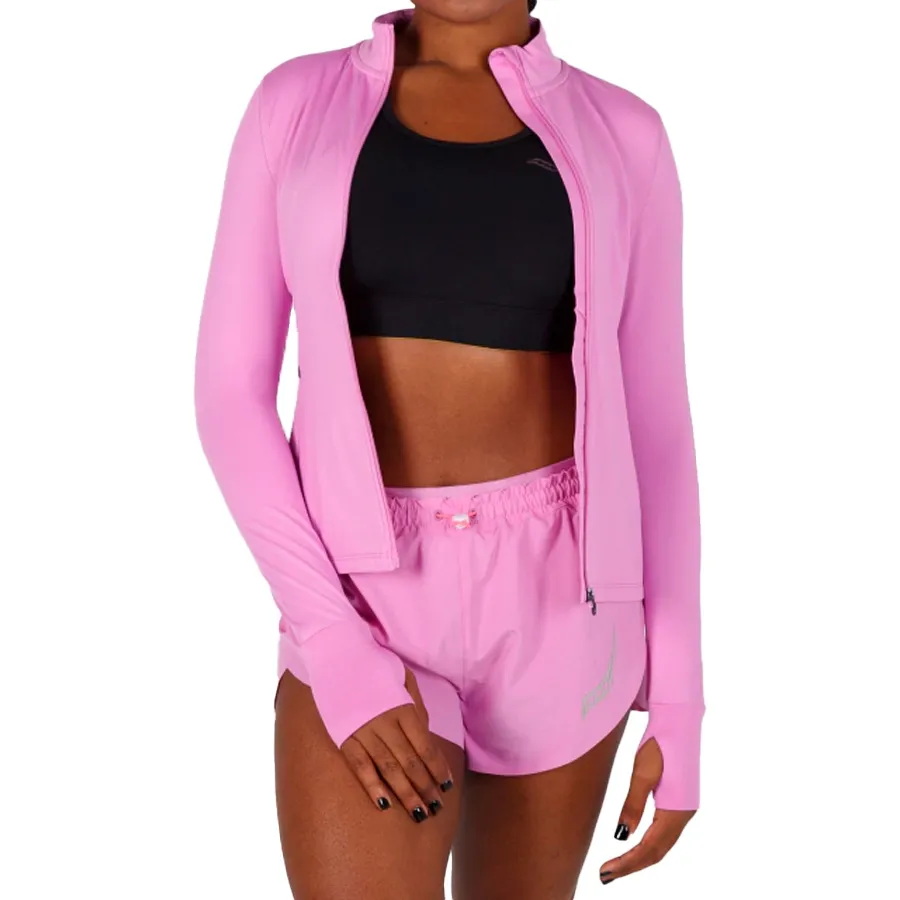 Imagen 0 de 5 de Campera Saucony Solstice Full Zip-ROSA