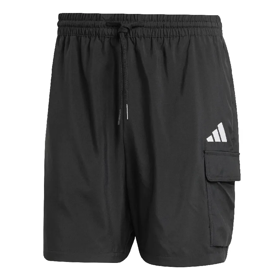 Imagen 1 de 4 de adidas Shorts  Essentials Small Logo Cargo Chelsea-NEGRO