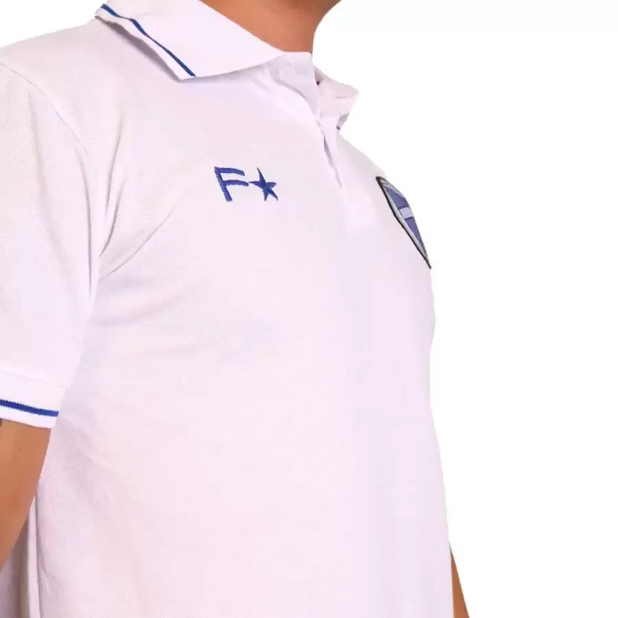 Imagen 3 de 4 de Remera Fiume Sport Chomba De Salida Polo Moda Godoy Cruz-BLANCO