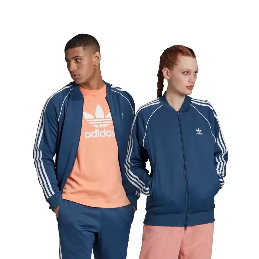 Imagen 1 de 6 de Campera adidas originals Sst Tt-AZUL/BLANCO