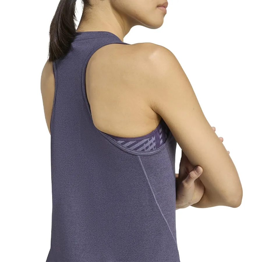 Imagen 4 de 5 de Musculosa adidas Designed for Training-VIOLETA