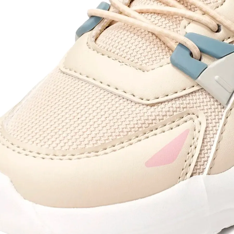 Imagen 6 de 8 de Zapatillas Atomik Arch Con Velcro-BEIGE/ROSA/CELESTE