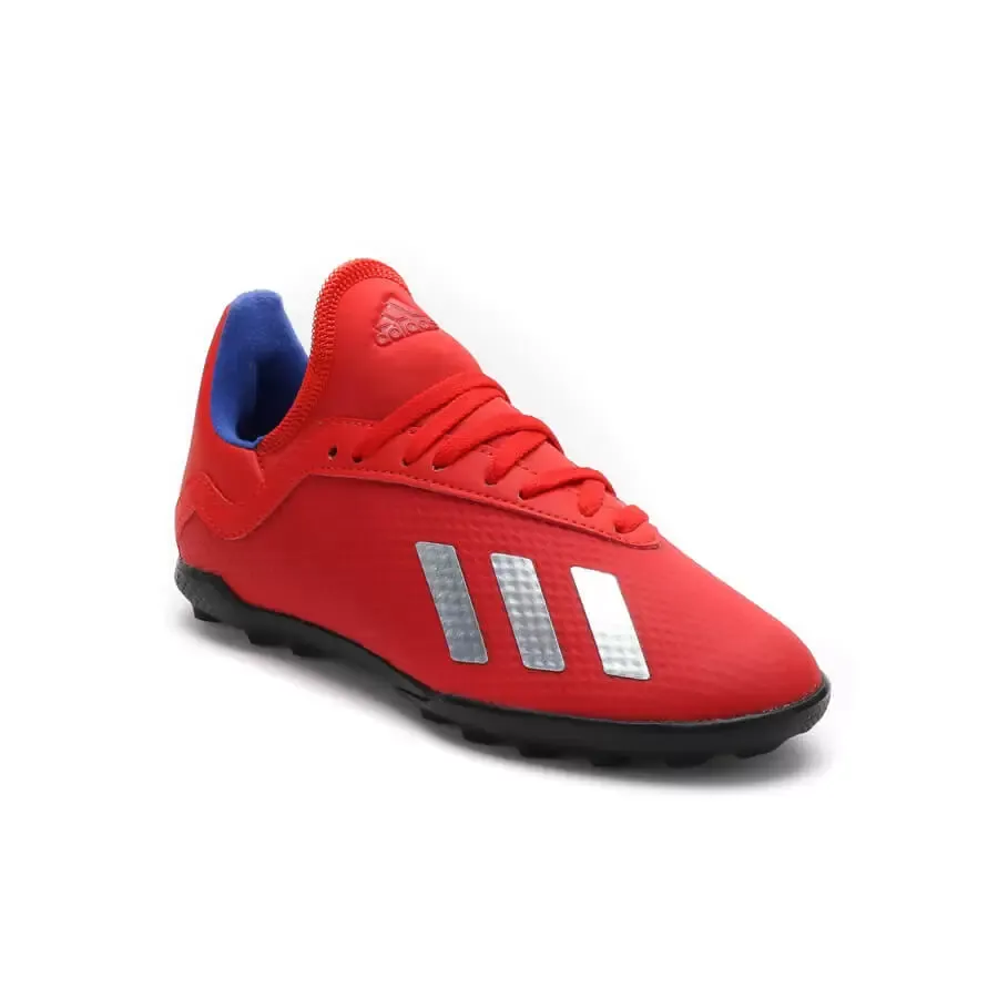 Imagen 3 de 5 de Botines adidas X Tango 18.3-ROJO/PLATA/AZUL