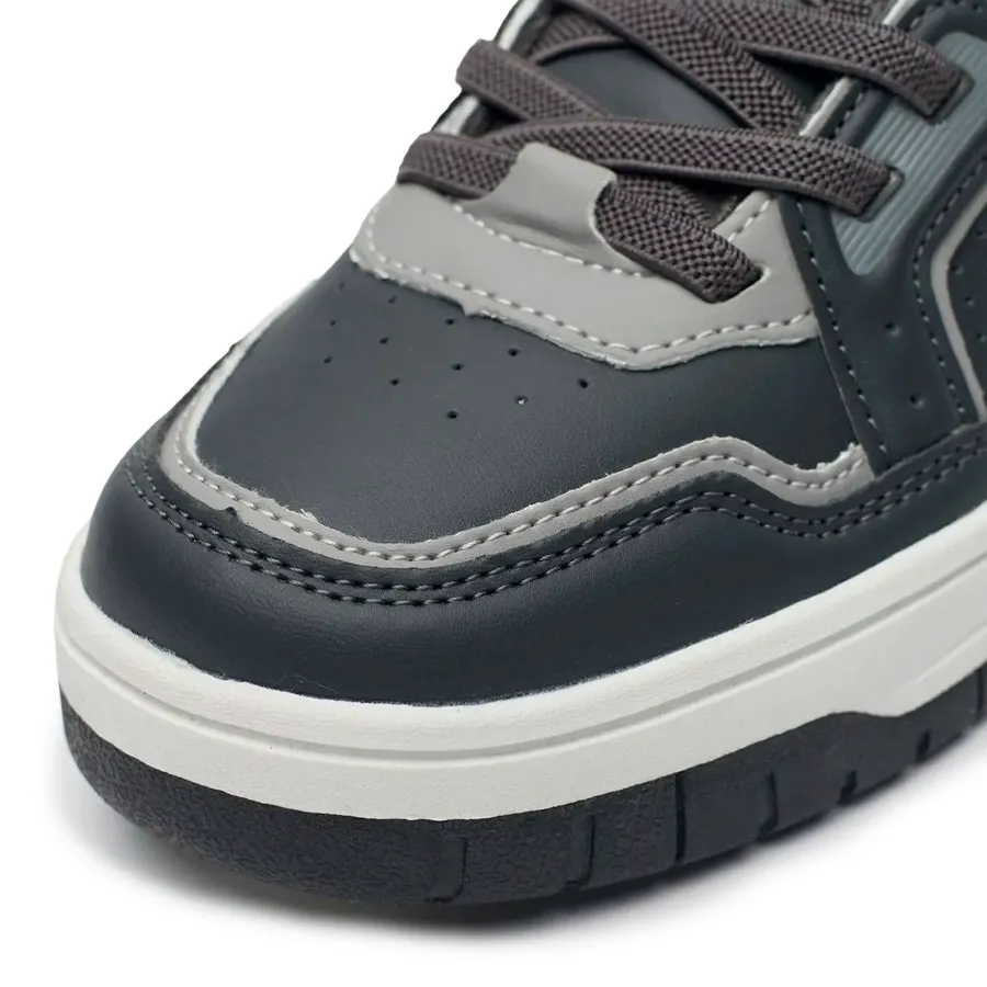 Imagen 5 de 8 de Zapatillas Atomik After Pro Con Abrojo-NEGRO/GRIS