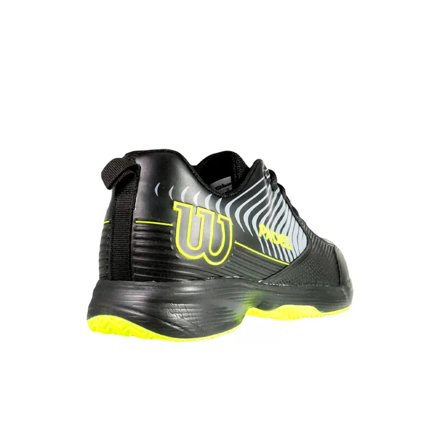Imagen 3 de 6 de Zapatillas Wilson K Padel 2-NEGRO/AMARILLO FLUOR