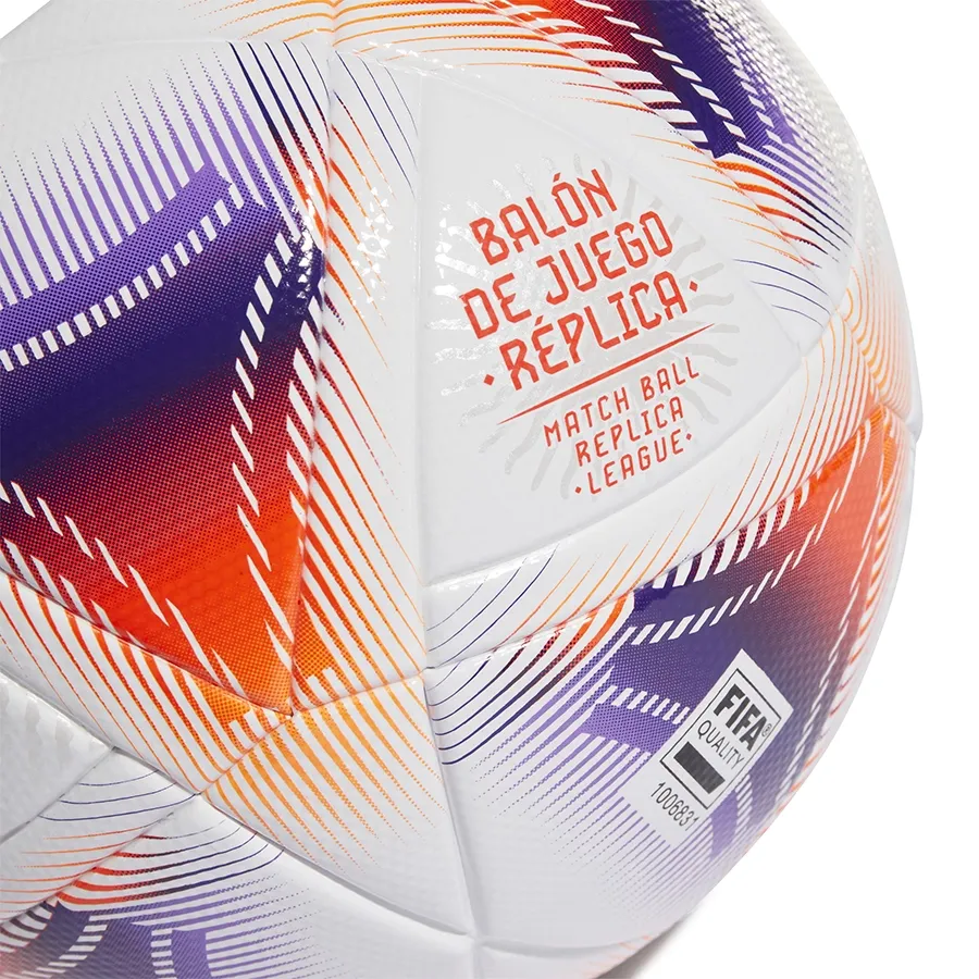 Imagen 2 de 3 de Pelota adidas Argentum 22 League-BLANCO/VIOLETA/NARANJA