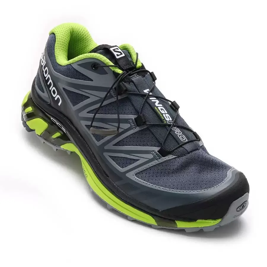Imagen 3 de 4 de Zapatillas Salomon Wings Pro-GRAFITO/VERDE