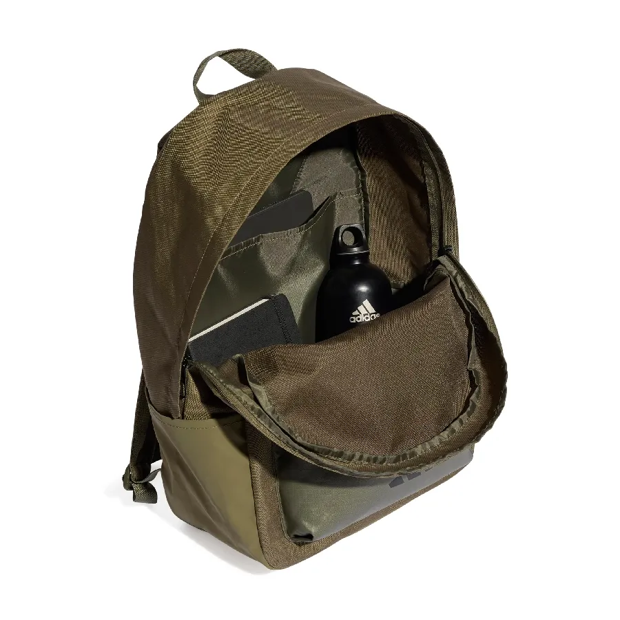 Imagen 1 de 5 de Mochila adidas clásica de 3 Stripes Back-To-School-OLIVA/NEGRO