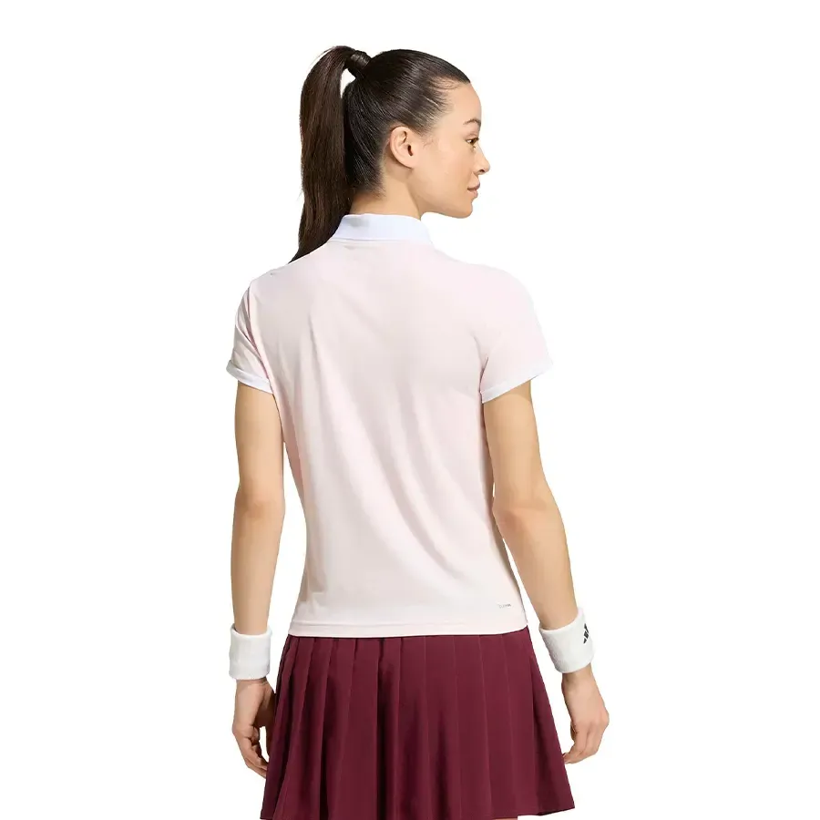 Imagen 1 de 5 de Polo adidas Classics-ROSA/BLANCO