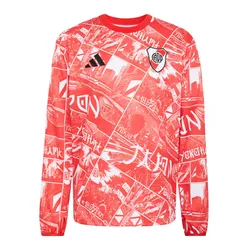 Camiseta adidas Precalentamiento River Plate 25/26