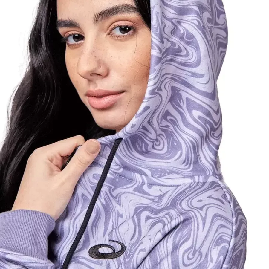 Imagen 4 de 5 de Campera Asics Sumi Nagashi Ss23-VIOLETA/LILA