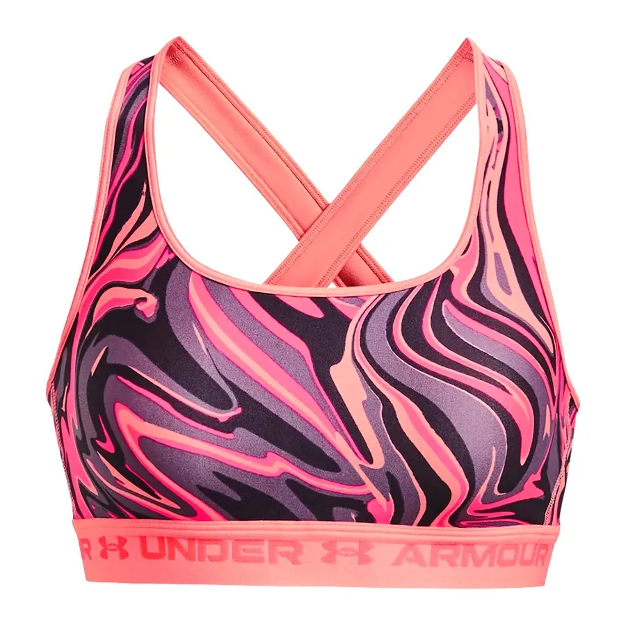 Imagen 0 de 5 de Top Under Armour Crossback Mid-ROSA/VIOLETA