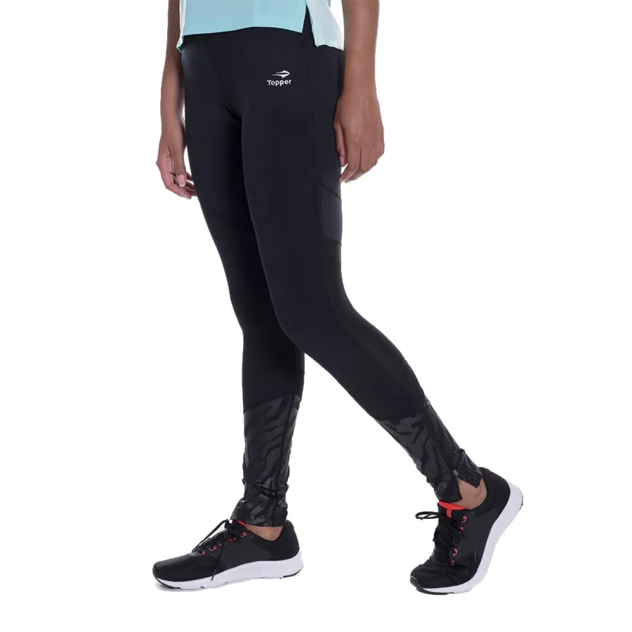 Imagen 1 de 5 de Calza Topper Running II-NEGRO