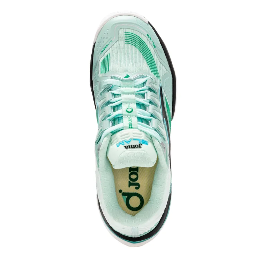 Imagen 9 de 11 de Zapatillas Joma Slam Lady 25-VERDE AGUA
