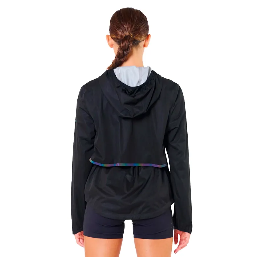 Imagen 1 de 5 de Campera Saucony Hurricane Waterproof-NEGRO