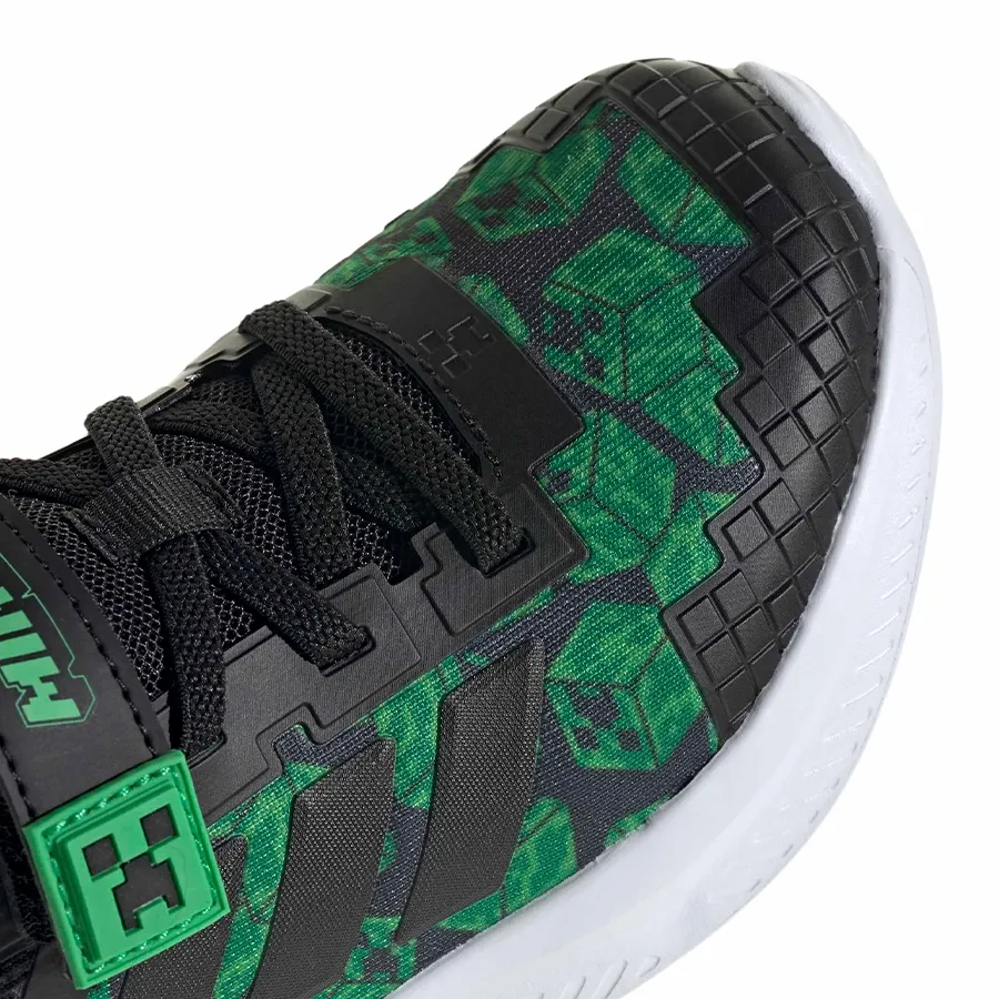 Imagen 6 de 8 de Zapatillas adidas FortaRun 4.0 Minecraft-NEGRO/VERDE